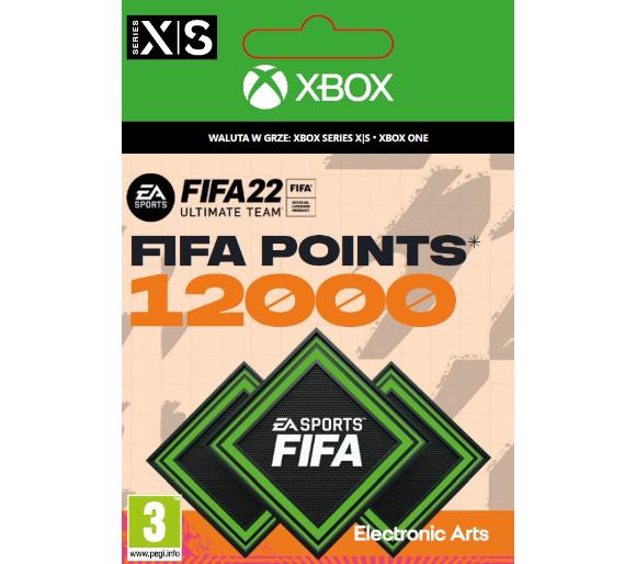 kod aktywacyjny FIFA 22 12000 Punktów [kod aktywacyjny] Xbox One / Xbox Series X/S