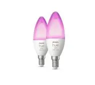 Philips Hue White and Colour Ambiance E14 2 szt.