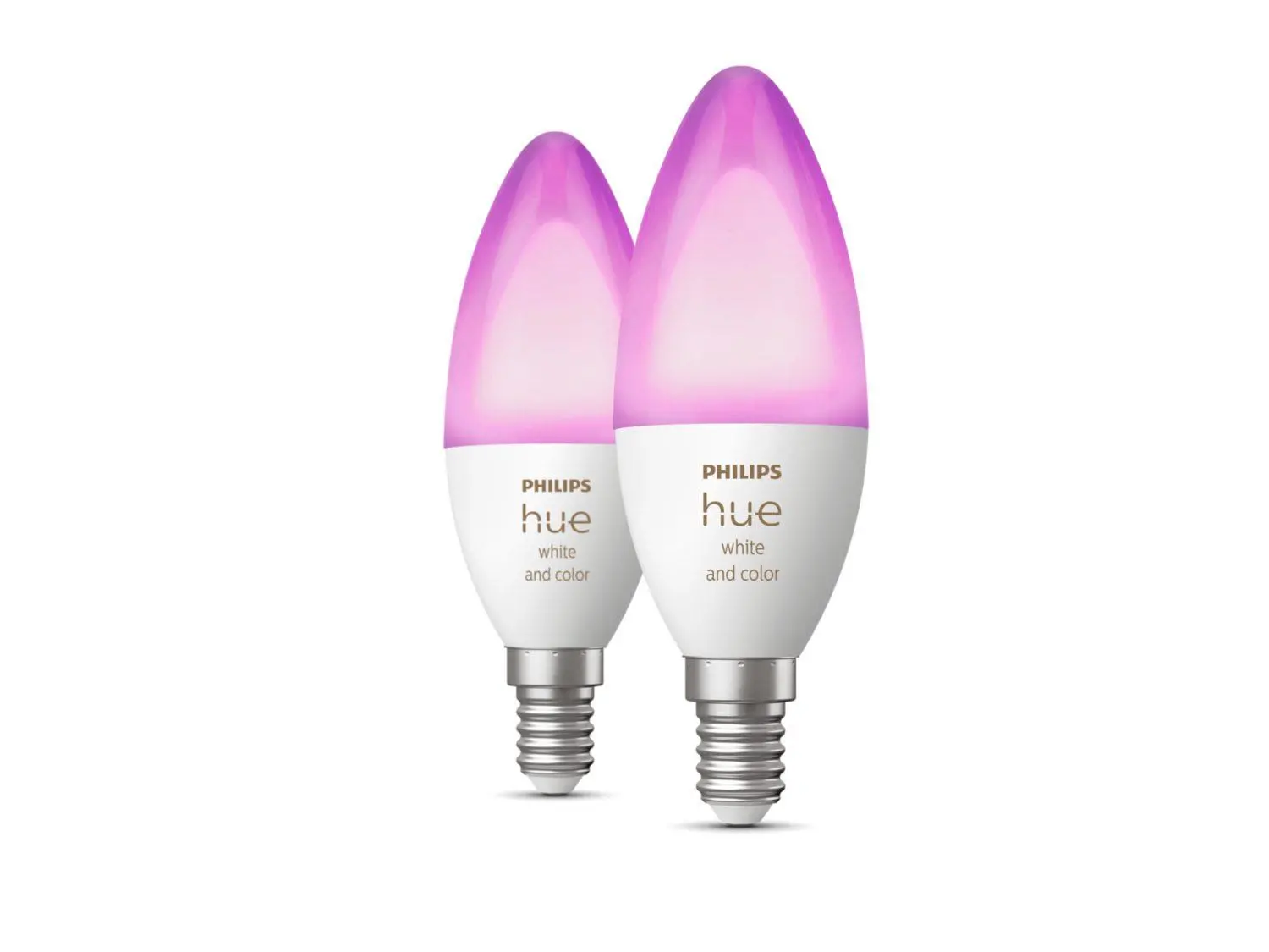 Philips Hue White and Colour Ambiance E14 2 szt.