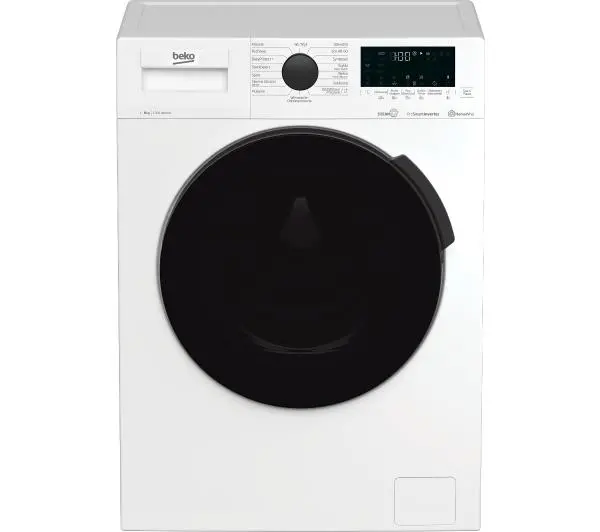 Beko WUE8626XBWS SteamCure 8kg 1200obr/min Zdalne sterowanie
