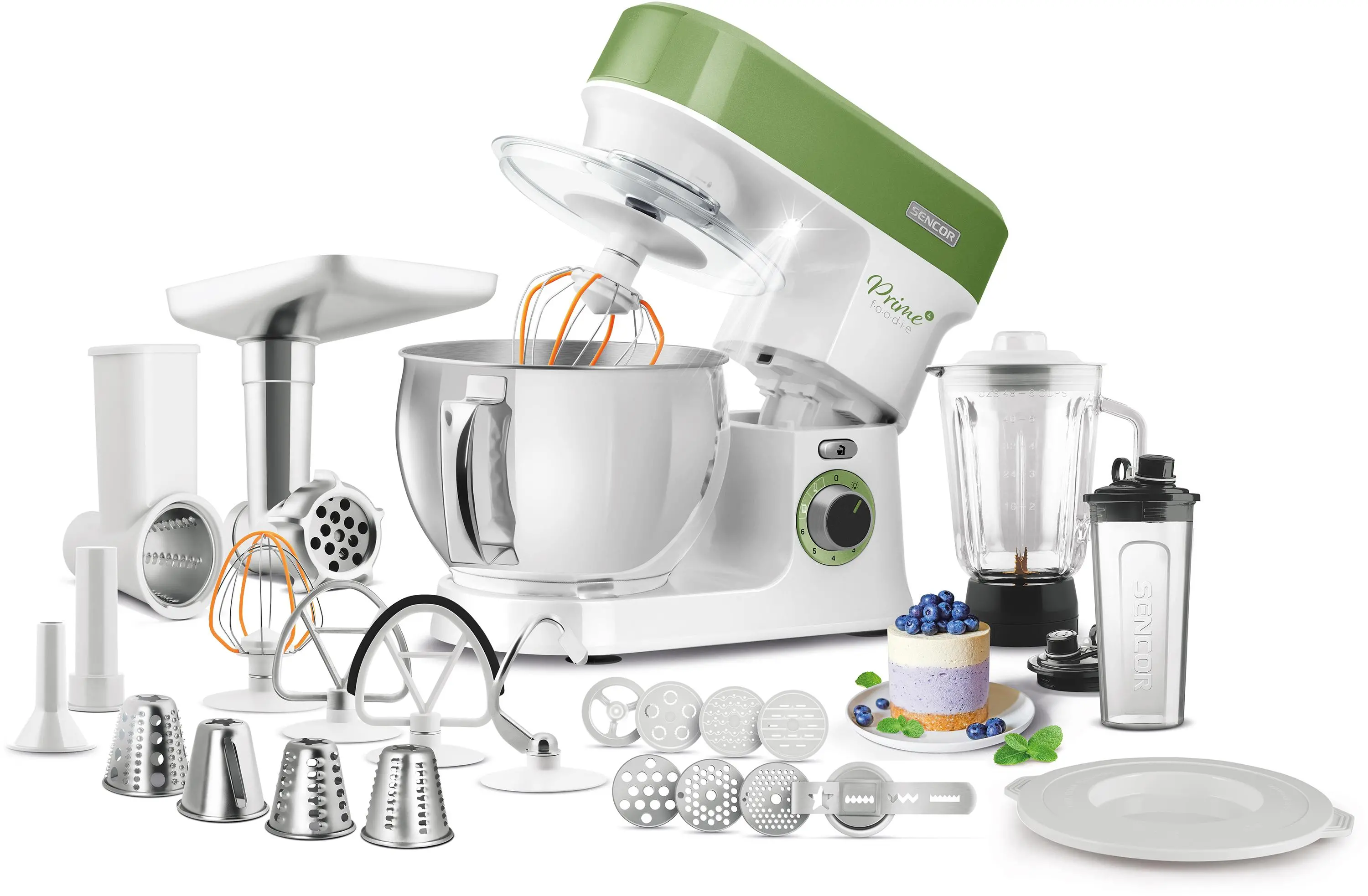 Sencor STM 3780GG 1200W Maszynka do mielenia Szatkownica Blender kielichowy