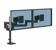 Fellowes TALLO Modular 2FFS 8615401 na 2 ekrany od 15" do 40" Max 9kg Czarny