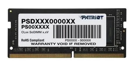Patriot Signature Line DDR4 32GB 3200 CL22 SODIMM Czarny