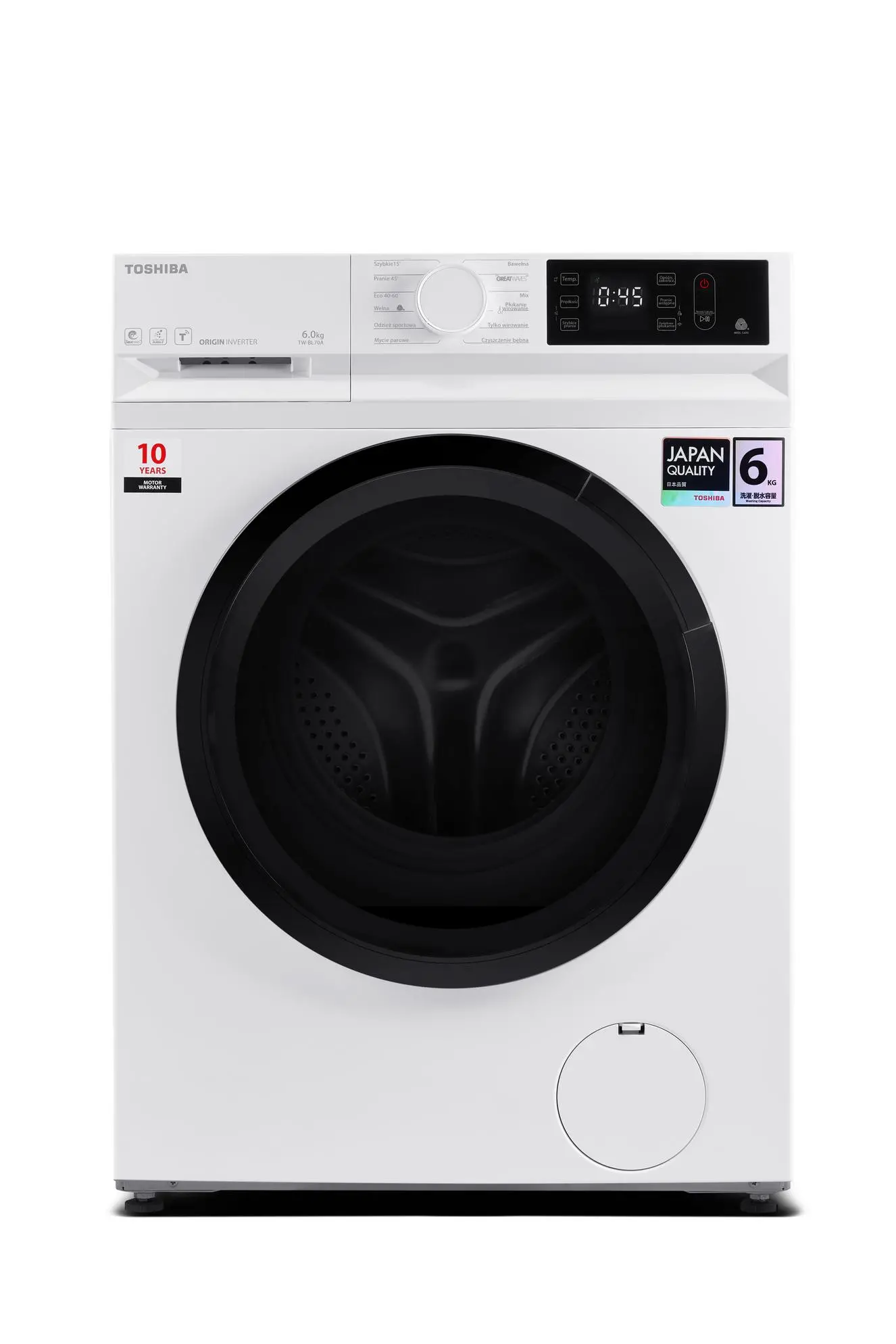 Toshiba TW-BL70A2PL (WK) Slim 6kg 1200obr/min Zdalne sterowanie