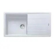 Franke Basis BFG 611-97 Granitowy Biały