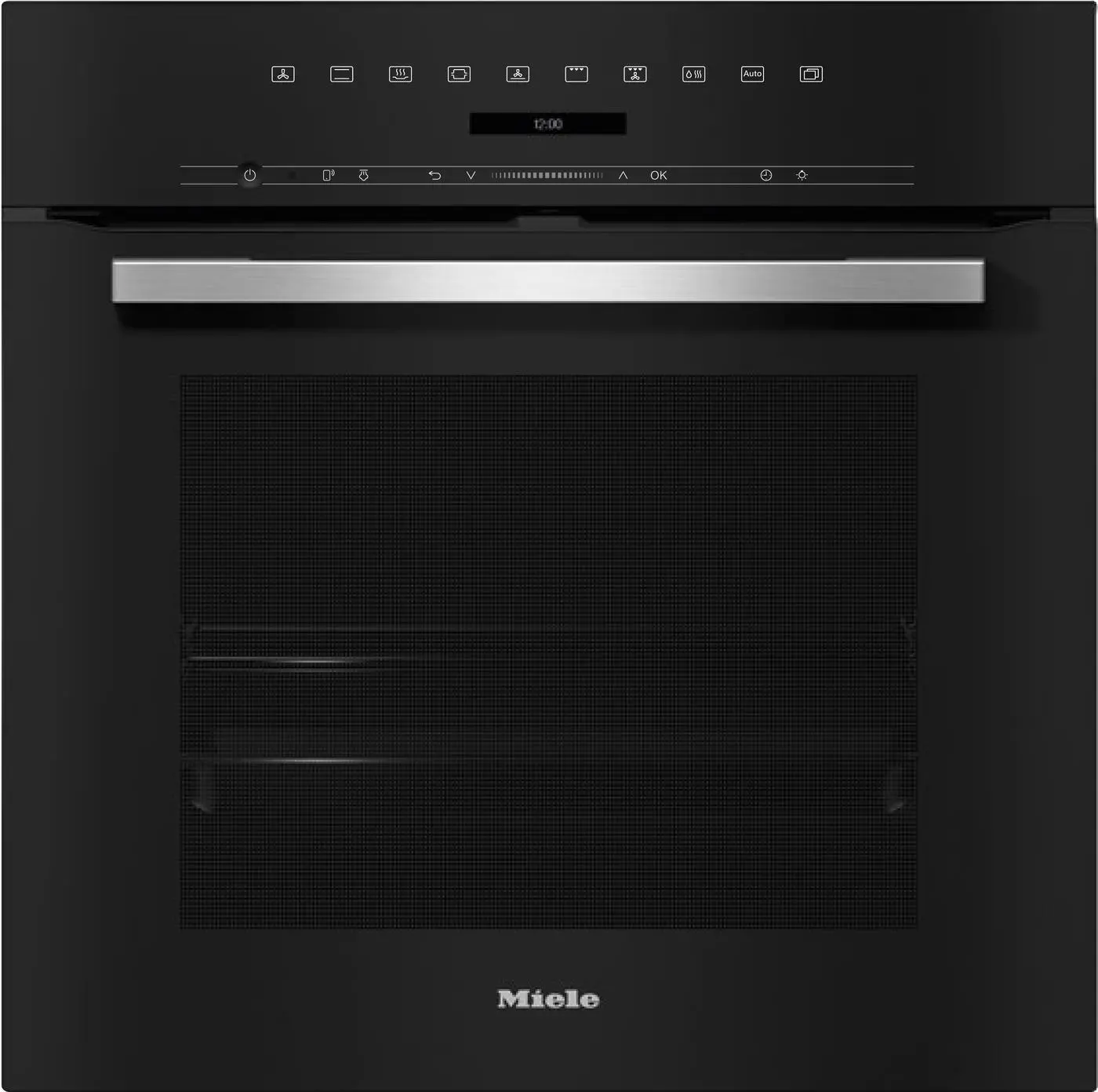 Miele BlackLine DGC 7151 Termoobieg Zdalne sterowanie Czarno-srebrny