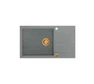Quadron HCQE58650U5_PVDC1 P2O Evan 136 XL Granitowy Szary/Miedziany