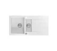 Quadron HQE510050U1_BS P2O Evan 156 Granitowy Biały/Stalowy