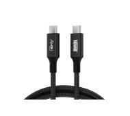 Zdjęcia - Kabel Newell NL3587 USB-C do USB-C 4,0 1m Grafitowy 