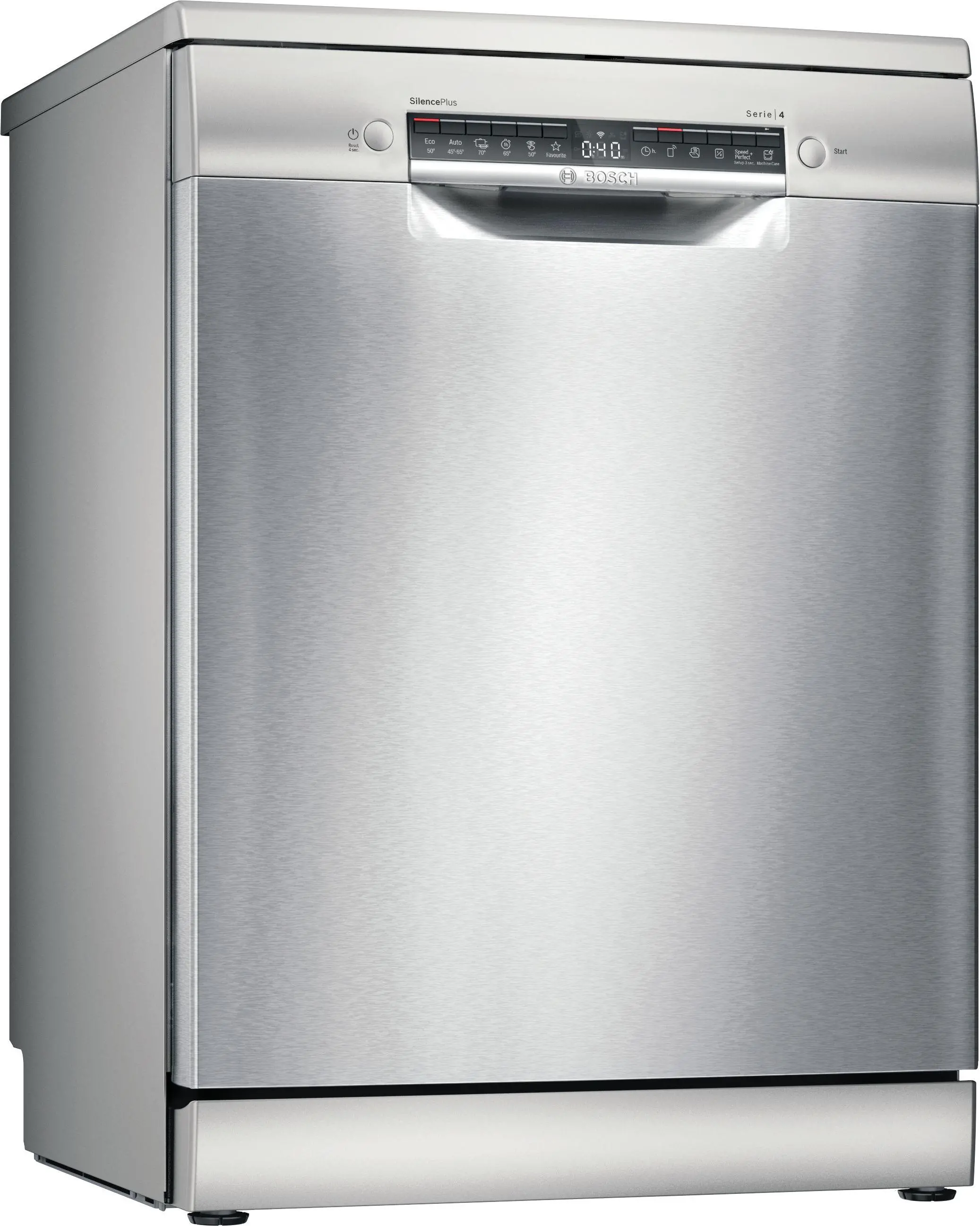 Bosch Serie 4 SMS4EMI06E 60cm Automatyczne otwieranie drzwi Szuflada na sztućce Zdalne sterowanie