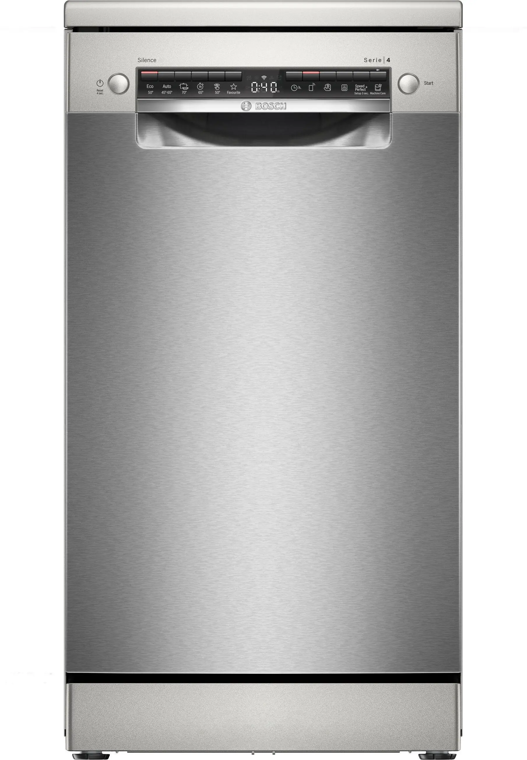 Bosch Serie 4 SPS4EMI61E 45cm Automatyczne otwieranie drzwi Szuflada na sztućce Zdalne sterowanie
