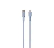 Puro Soft USB-C do Lightning 1,5 m Niebieski