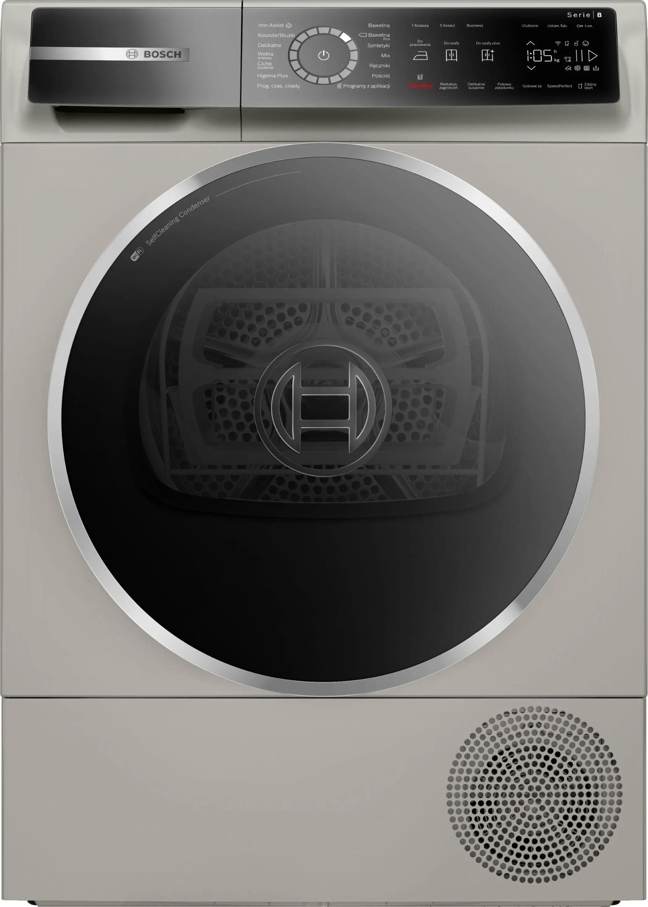 Bosch Serie 8 WQB246AXPL 61,3cm 9kg Zdalne sterowanie