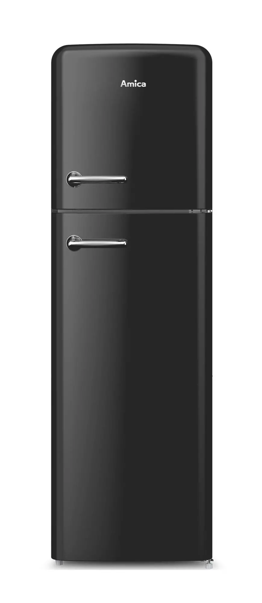 Amica Retro FD280.3FB(E) Pełny No Frost 176,5cm Czarny