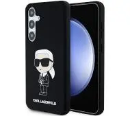 Karl Lagerfeld Silicone Ikonik do Samsung Galaxy S24 Czarny