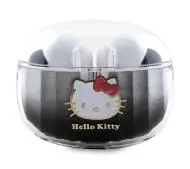 Hello Kitty True Wireless Kitty Head Logo Dokanałowe Bluetooth 5.3 Czarny