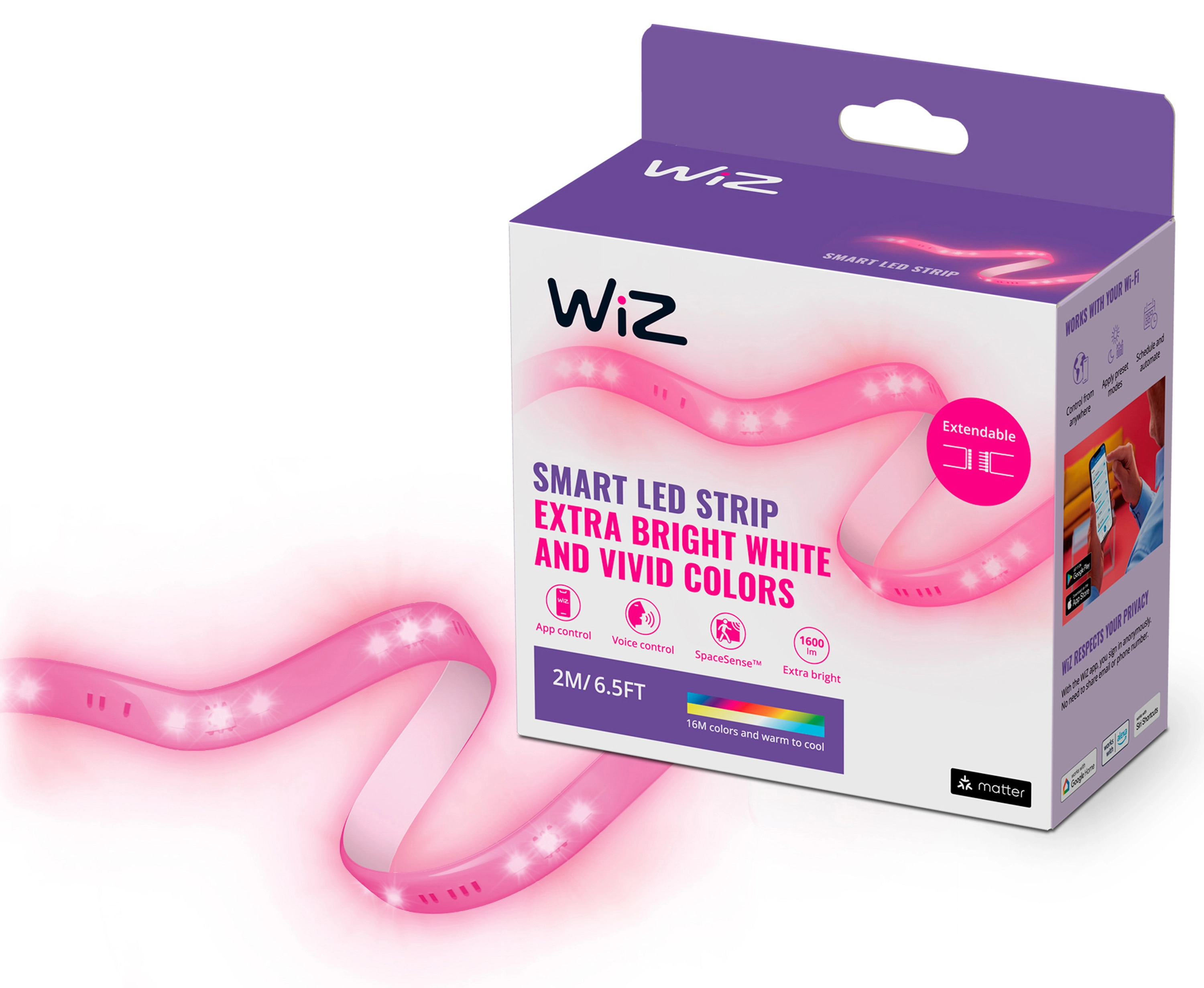WiZ Wi-Fi 2m RGB