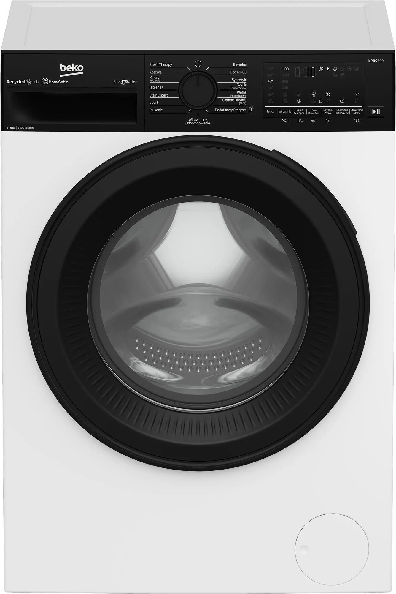Beko bPro500 B5WFT694111WBPBB SaveWater 9kg 1400obr/min Zdalne sterowanie