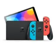 Nintendo Switch OLED Czerwono-niebieski + Super Mario Bros. Wonder