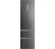 Haier Seria 5 HTW5620ENMP Funkcje AI Pełny No Frost 205cm Komora świeżości Zdalne sterowanie Dark Inox