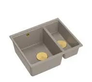 Quadron LOGAN 150 HCQL5646U4-G1_U Granitowy Soft taupe/Złoty