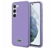 Lacoste LCHCS23SSLOU Hardcase Silicone do Samsung Galaxy S23 Fioletowy
