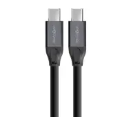 Reinston EKK25  USB-C do USB-C 100W 4K 60Hz 2m Czarny