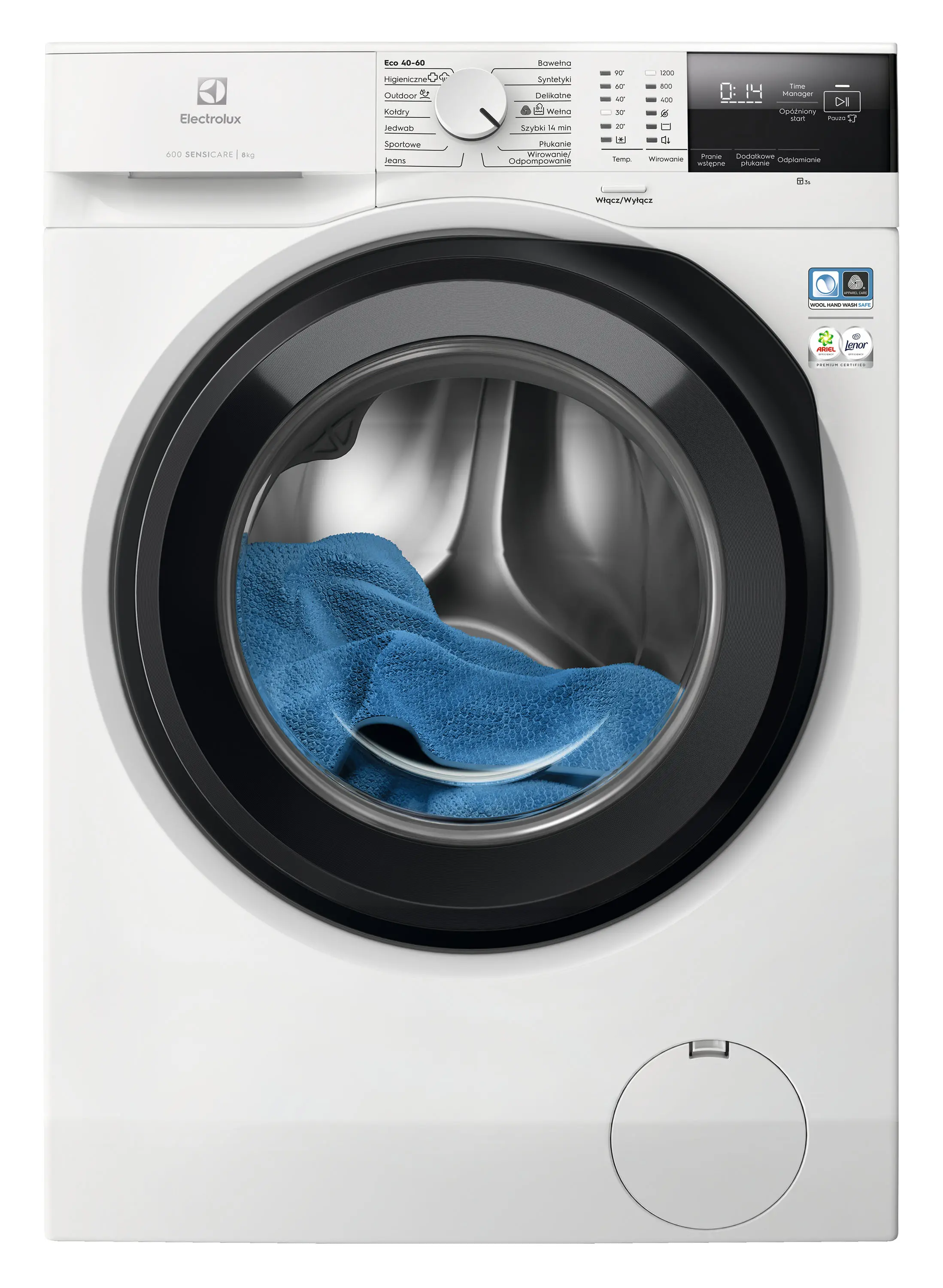 Electrolux 600 SensiCare EW6F2282P 8kg 1200obr/min