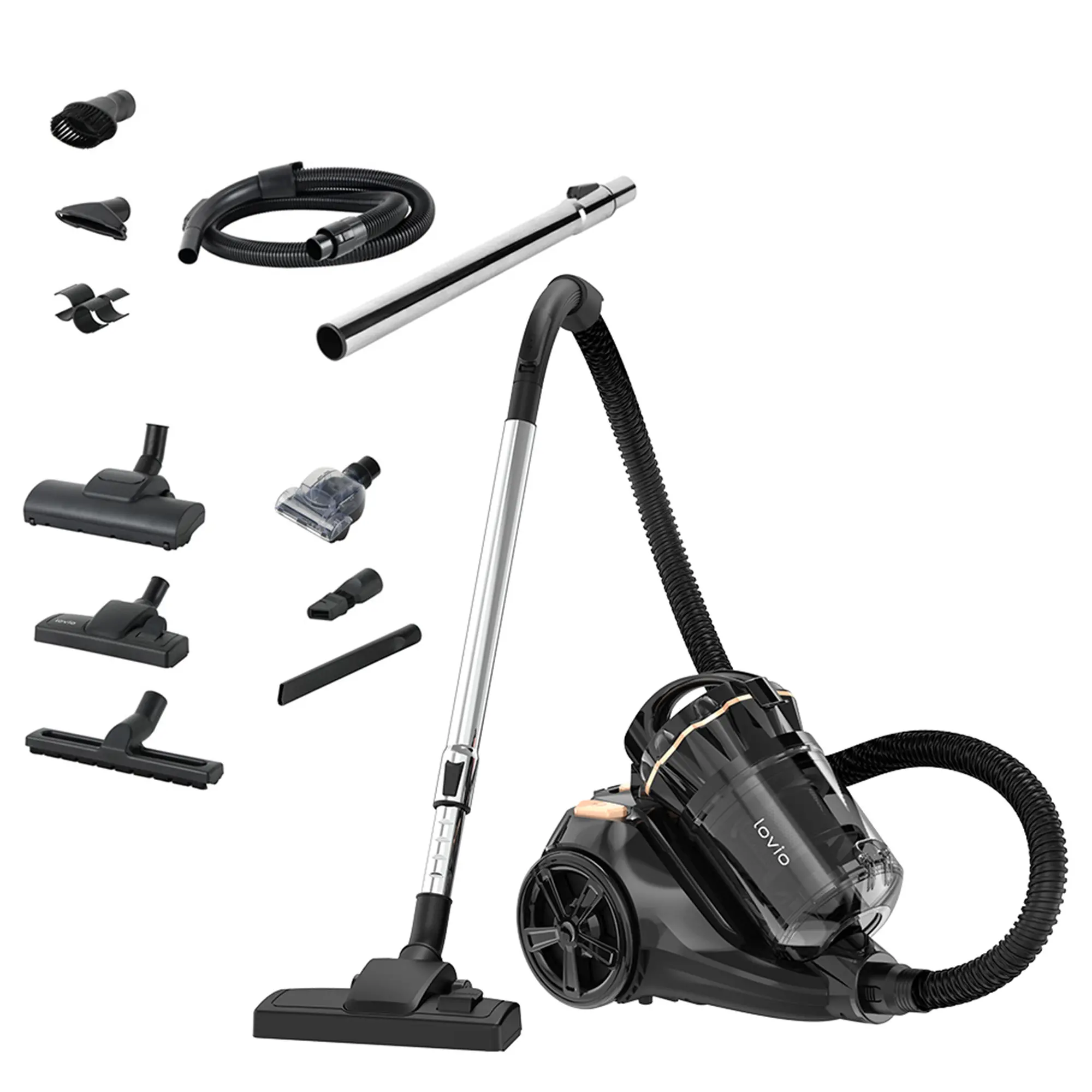 Lovio Home VacuuFlex L LVCVC002 899W Turboszczotka Szczotka do parkietów