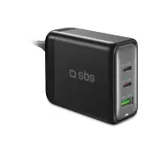 SBS GaN Station GaN 2xUSB-C 1xUSB-A 100W Czarny