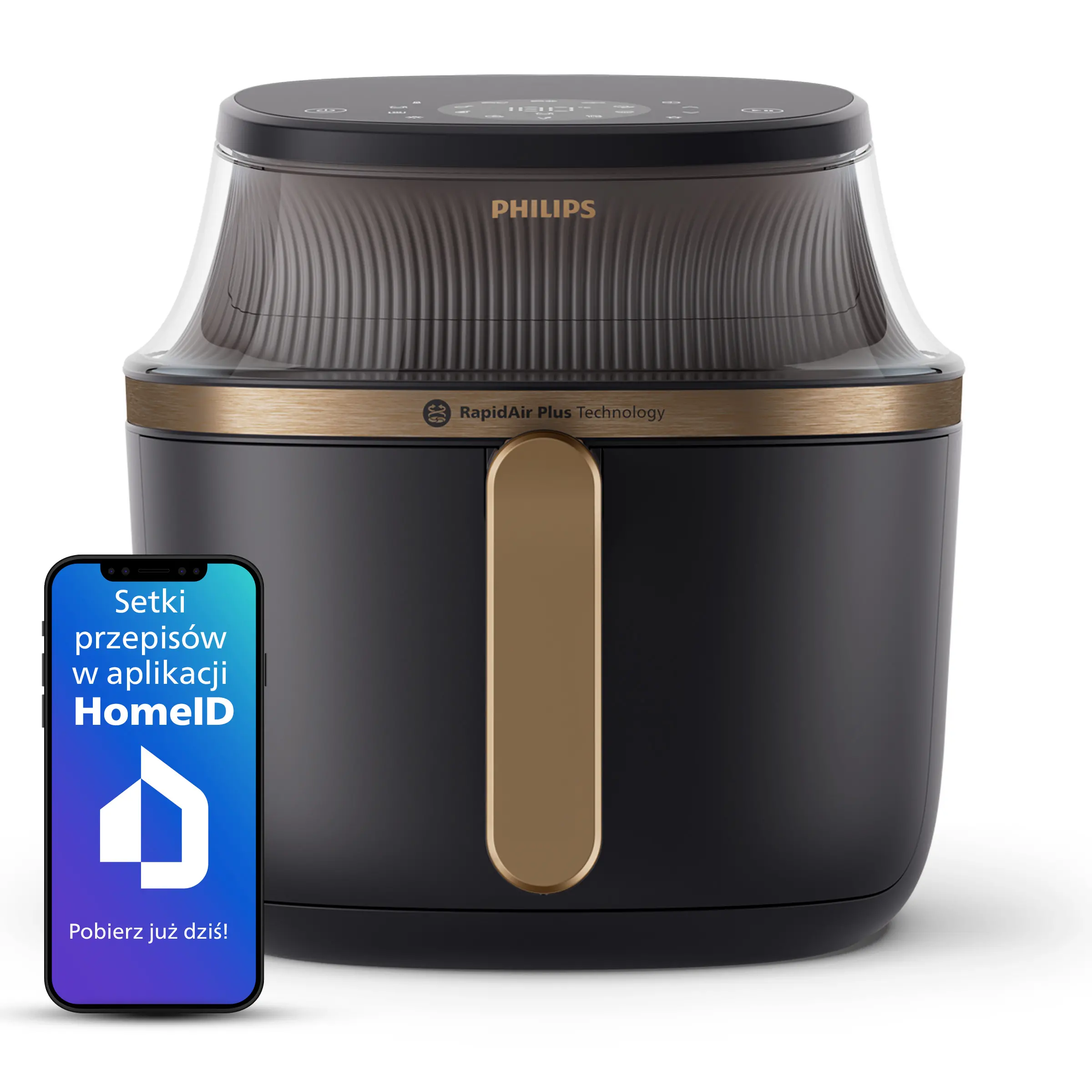 Philips Ovi NA332/00 1700W 6,2l Aplikacja mobilna