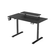 Ultradesk HIGHLANDER 120cm Regulacja wysokości Czarny