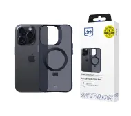 3mk Smoke Case Mag&Stand do iPhone 16 Pro Czarny