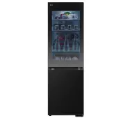 LG InstaView GBG5160CEV Funkcje AI 186cm Komora świeżości Zdalne sterowanie Ciemny grafit stal