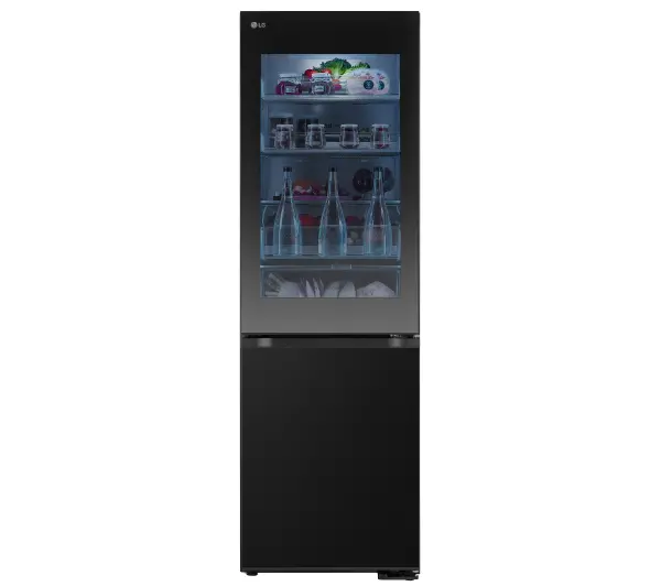 LG InstaView GBG5160CEV 186cm Komora świeżości Zdalne sterowanie Ciemny grafit stal
