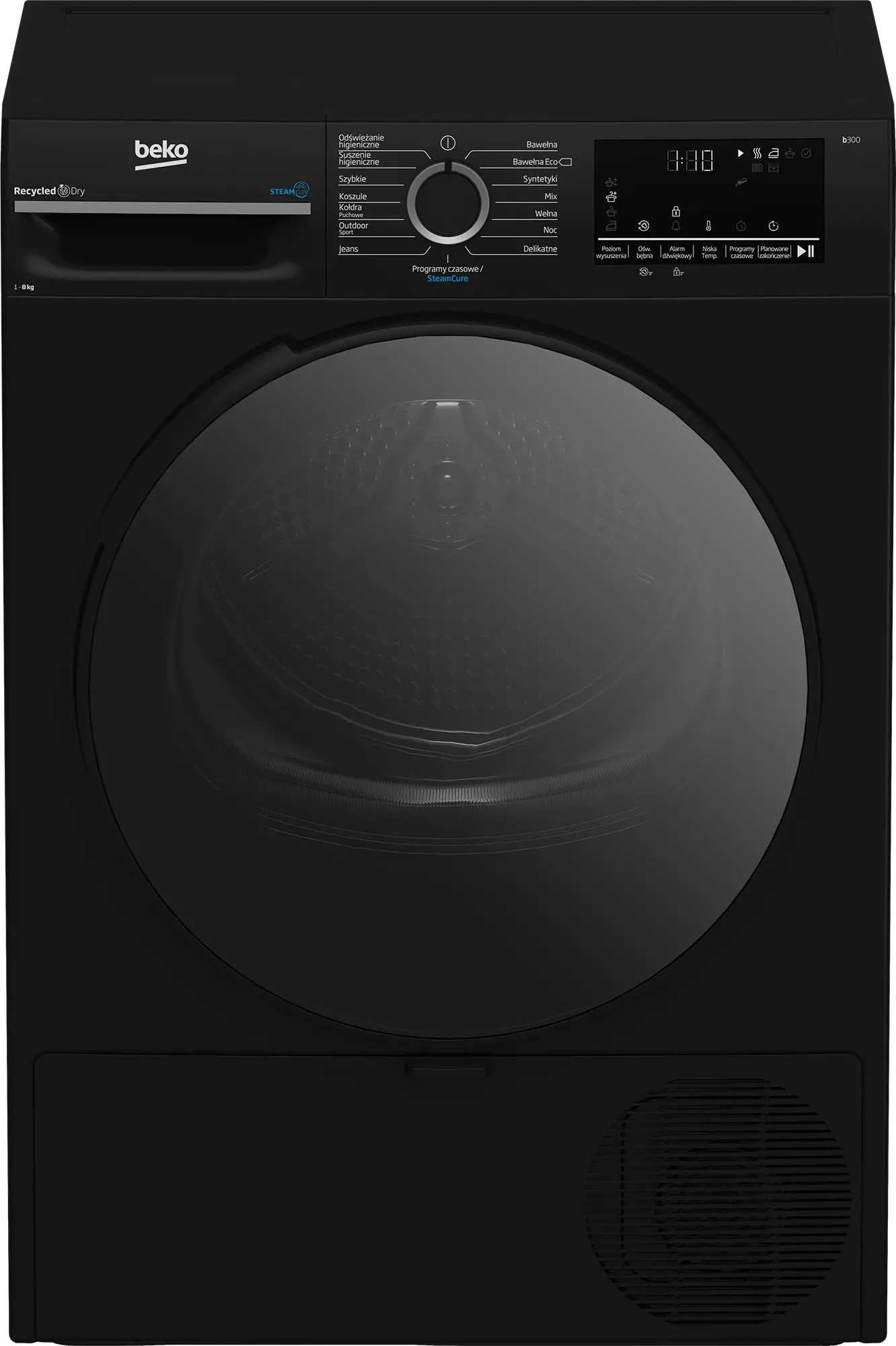 Beko b300 BM3T48249PBDC SteamCure 52,1cm 8kg