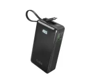 SBS TTBB10000LCDTCPD20K 10000mAh PD 20W Wbudowany kabel USB-C Czarny