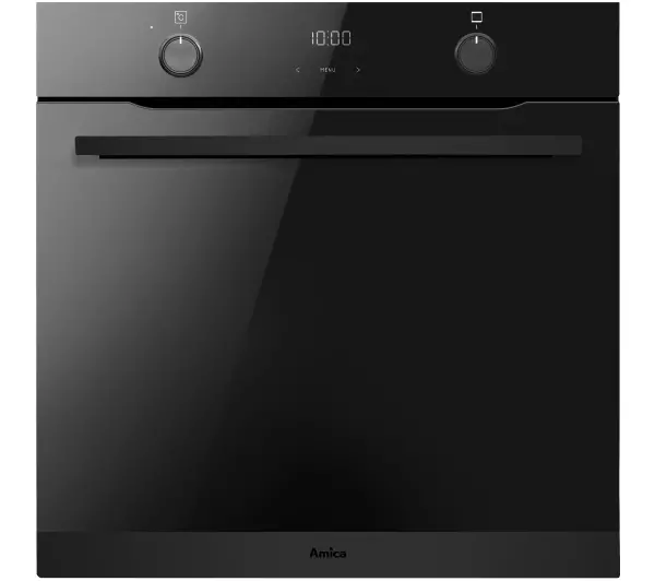 Amica EED37671BA X-Type Steam Pizza Termoobieg Termosonda Czarny