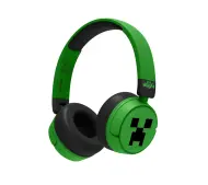 OTL Technologies Minecraft Creeper Kids Wireless Dla Dzieci Nauszne Zielono-czarny