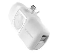 Wozinsky WF16-YCS 5000mAh 15W USB-C z wbudowanym kablem USB-C Biały