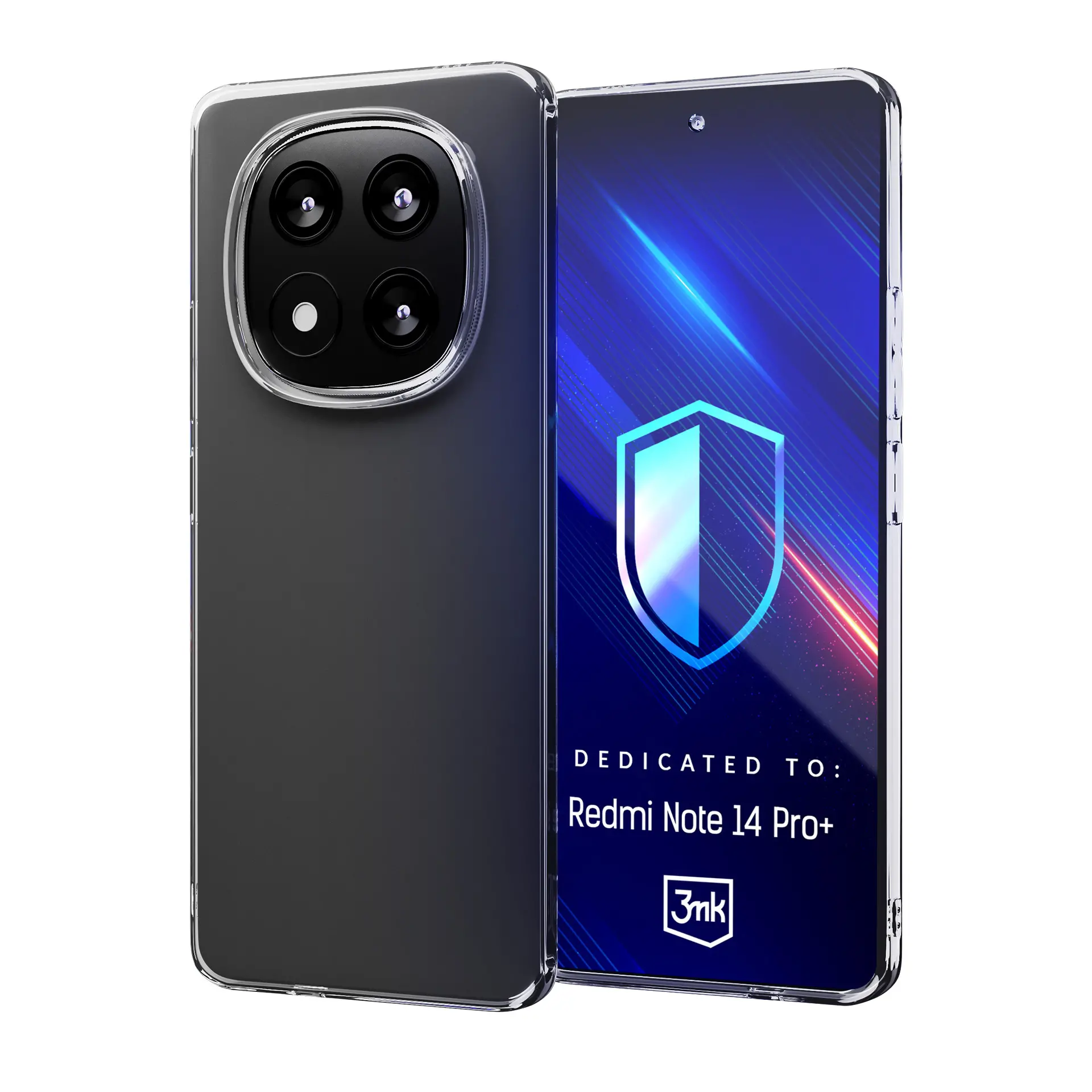 3mk Clear Case do Redmi Note 14 Pro+ Przezroczysty miniaturka