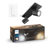 Philips Hue White Ambiance Podwójne Runner Czarny