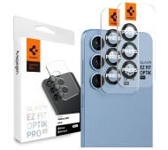 Spigen TR EZ FIT Camera Protector 2szt do Galaxy S25 Plus Czarny