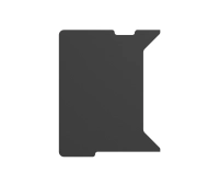 Genesis Holm Modular Boczny Lewy 60cm Czarny