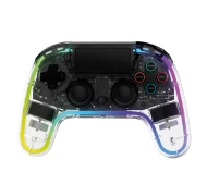 Snakebyte SB922565 GAMEPAD RGB 4 do PS4 Bezprzewodowy Przeźroczysty
