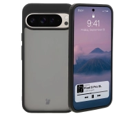Bizon Angelo do Google Pixel 9 Pro XL Przydymione z czarną ramką