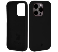 Bizon Silikonowe Soft do iPhone 15 Pro Czarny