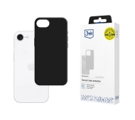 3mk Silicone Case do iPhone 16e Czarny