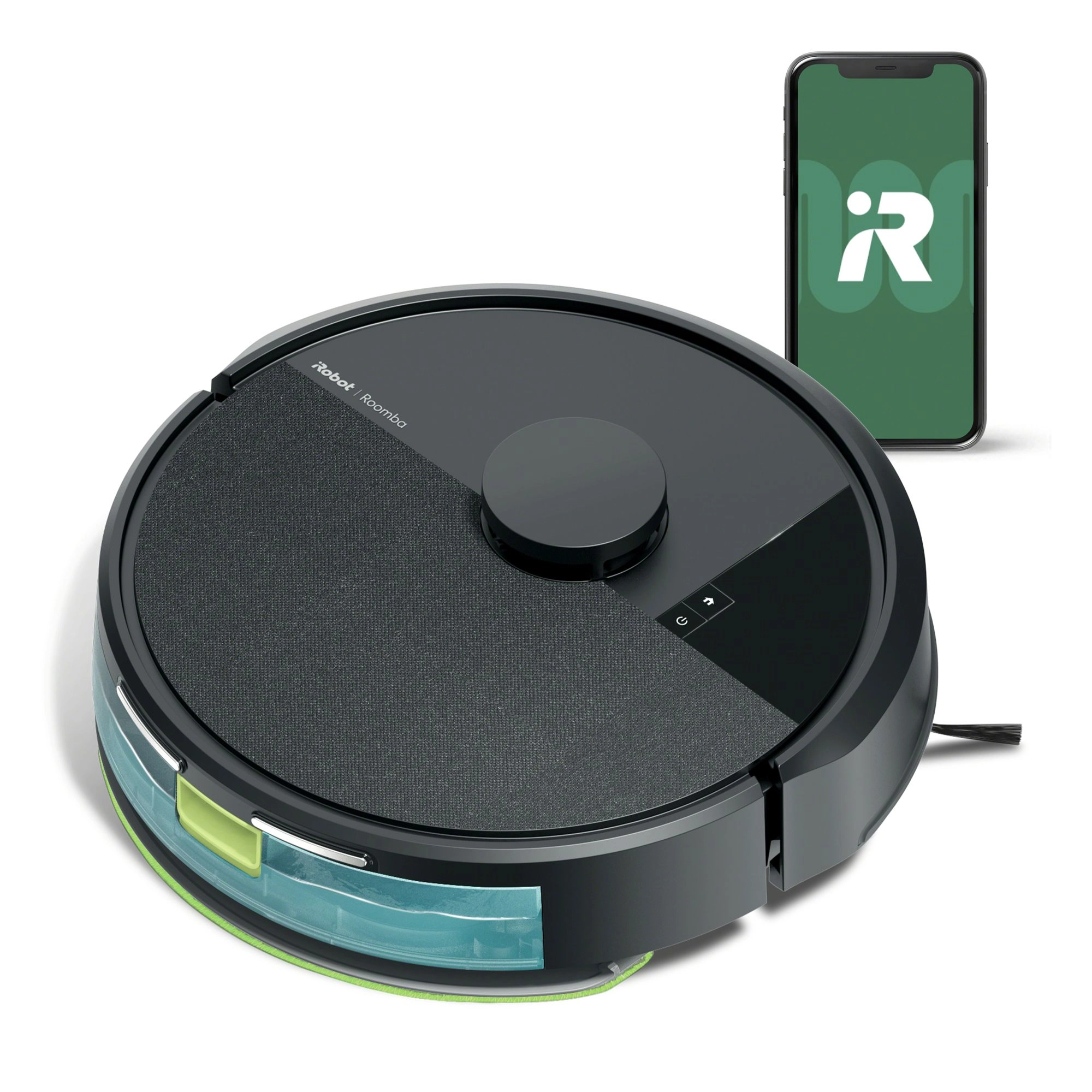 iRobot Roomba 105 Combo Funkcja mopowania Tworzenie mapy pomieszczenia 68dB Czarny