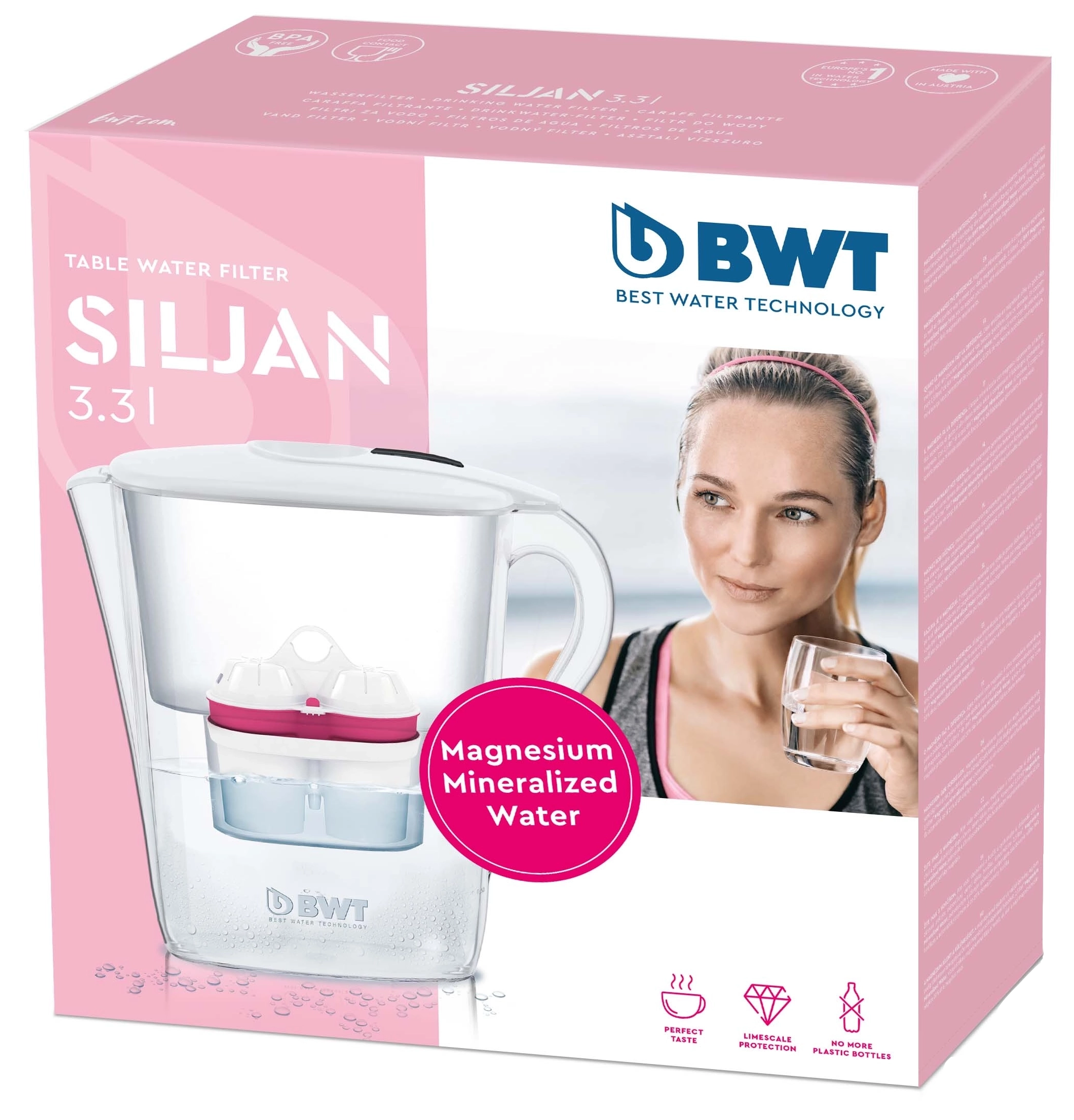BWT Siljan 3,3l 1 wkład Biały